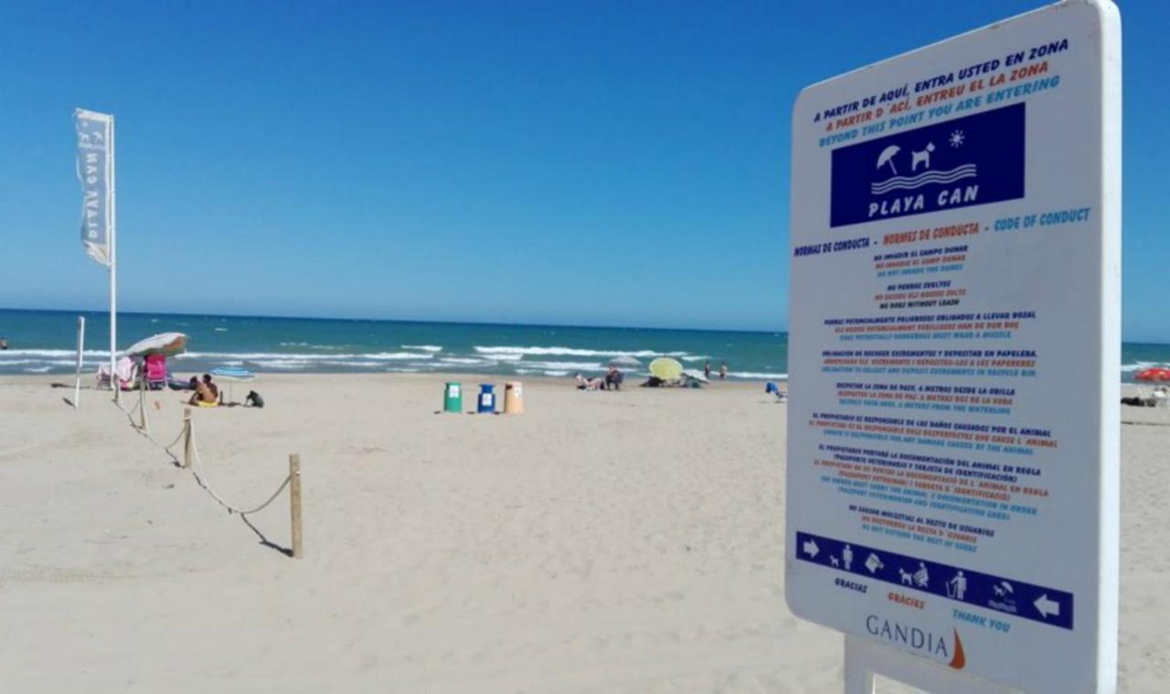 Infante Primera Linea Gandia Playa Solo Familias Playa de Gandia المظهر الخارجي الصورة
